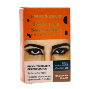 henna castanho claro 3g