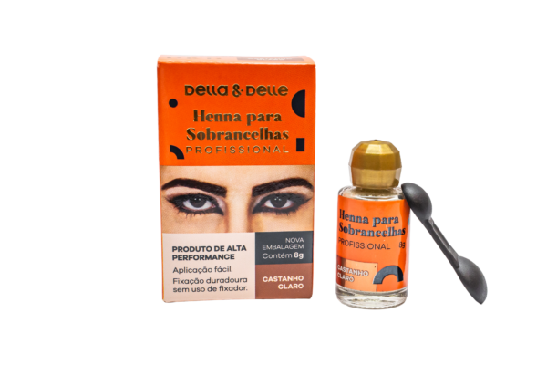 henna castanho claro 8g