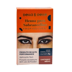 henna castanho médio 8g