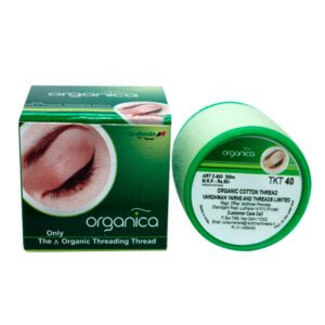 linha para depilação threading verde organica