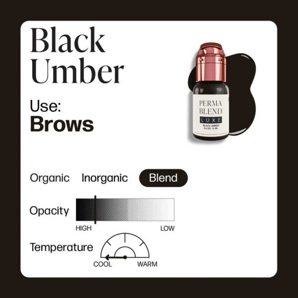 luxe black umber